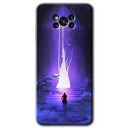Poco X3 NFC Wanderer Silhouette Baskılı Uyumlu Silikon Kılıf