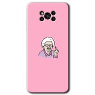 Poco X3 Pro Bad Grandmother Baskılı Uyumlu Silikon Kılıf