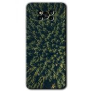 Poco X3 Pro Çam Ağacı Ormanı Baskılı Uyumlu Silikon Kılıf