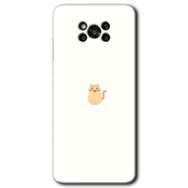 Poco X3 Pro Cat Minimalism Baskılı Uyumlu Silikon Kılıf