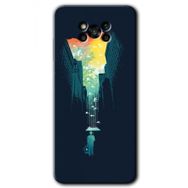 Poco X3 Pro City Bird Sky Baskılı Uyumlu Silikon Kılıf
