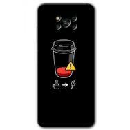 Poco X3 Pro Coffee Battery Baskılı Uyumlu Silikon Kılıf
