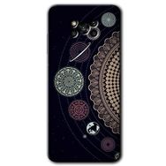 Poco X3 Pro Gezegen Döngüsü Baskılı Uyumlu Silikon Kılıf