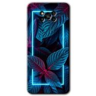 Poco X3 Pro Mekanik Yaprak 4 Baskılı Uyumlu Silikon Kılıf