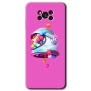 Poco X3 Pro Uzay Başlığı Baskılı Uyumlu Silikon Kılıf
