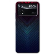 Poco X4 Pro Abstract 4 Baskılı Uyumlu Silikon Kılıf