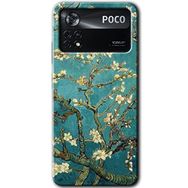 Poco X4 Pro Almond Blossom Baskılı Uyumlu Silikon Kılıf
