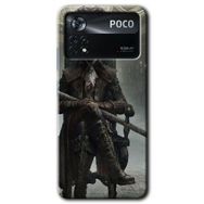 Poco X4 Pro Bloodborne Hunters Baskılı Uyumlu Silikon Kılıf