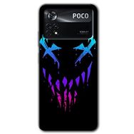 Poco X4 Pro Çığlık Baskılı Uyumlu Silikon Kılıf
