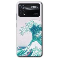 Poco X4 Pro Dalga Baskılı Uyumlu Silikon Kılıf