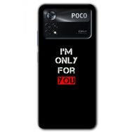 Poco X4 Pro For You Baskılı Uyumlu Silikon Kılıf
