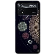 Poco X4 Pro Gezegen Döngüsü Baskılı Uyumlu Silikon Kılıf
