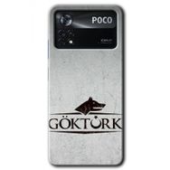 Poco X4 Pro Göktürk Baskılı Uyumlu Silikon Kılıf