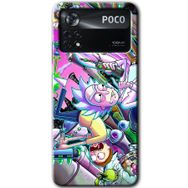 Poco X4 Pro Graffiti Çizgi Film Baskılı Uyumlu Silikon Kılıf