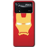 Poco X4 Pro İronMan Baskılı Uyumlu Silikon Kılıf