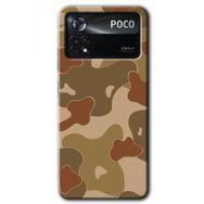 Poco X4 Pro Kamuflaj 10 Baskılı Uyumlu Silikon Kılıf