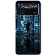 Poco X4 Pro Şehir Manzarası Baskılı Uyumlu Silikon Kılıf