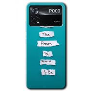 Poco X4 Pro Want You Baskılı Uyumlu Silikon Kılıf