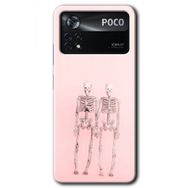 Poco X4 Pro Yaşayan Çift Baskılı Uyumlu Silikon Kılıf