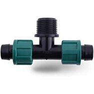 Poelsan 17x3/4 inç x 17 Erkek Yassı Damla Sulama