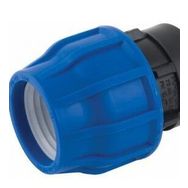 Poelsan Mavi 25X1/2 Kaplin Dişi Adaptör
