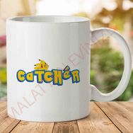 Pokemon Catcher Baskılı Kupa