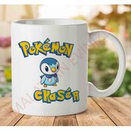 Pokemon Chaser Piplup Baskılı Kupa