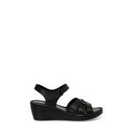 Polaris 161886.Z4FX Siyah Kadın Comfort Sandalet