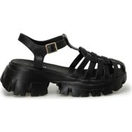 Polaris 323704.Z 4FX Siyah Kadın Spor Sandalet