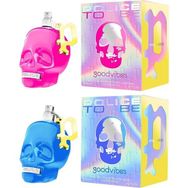 Police Good Vibes Woman 125 ml EDT & Good Vibes Man 125 ml EDT Kadın ve Erkek 2'li Parfüm Seti
