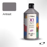 Polisan 1000 ml Antrasit X1art Multisurface Hobi Boyası