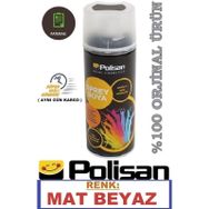 Polisan 400 ml Mat Beyaz Akrilik Sprey Boya
