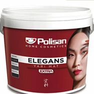 Polisan 4000 Sakız Beyazı Elegans Extra Yarı Mat Silikonlu İç Cephe Boya