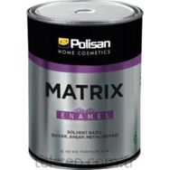 Polisan Matrix Enamel 700 Bayrak Kırmızı 2.5 lt Sentetik Boya
