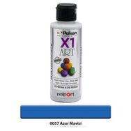 Polisan X1 Art Azur Mavisi 120 ml Multisurface Hobi Boyası