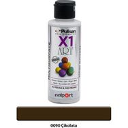 Polisan X1 Art Çikolata 120 ml Multisurface Hobi Boyası