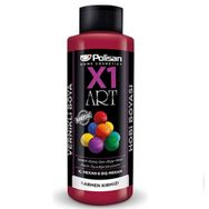 Polisan X1 Art Karmen Kırmızı 120 ml Multisurface Hobi Boyası