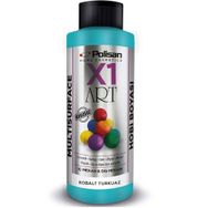 Polisan X1 Art Kobalt Turkuaz 120 ml Multisurface Hobi Boyası