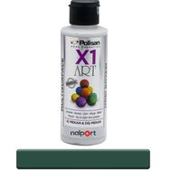 Polisan X1 Art Nefti Yeşil 120 ml Multisurface Hobi Boyası