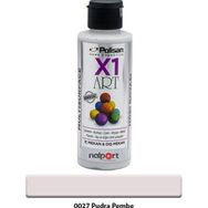 Polisan X1 Art Pudra Pembe 120 ml Multisurface Hobi Boyası