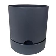 Poliwork Begonya 15 cm Antrasit Saksı