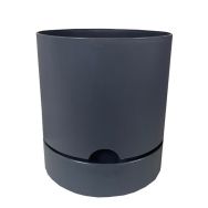 Poliwork Begonya 21 cm Antrasit Saksı
