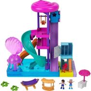 Polly Pocket GNG65 Pollyville Kaydıraklı Su Parkı