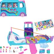 Polly Pocket JCC22 Dönüşebilen Evcil Hayvan Karavanı
