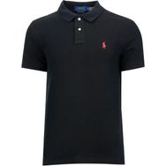 Polo Ralph Lauren 710782592001 Polo Yaka Siyah Erkek T-shirt