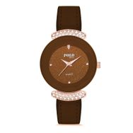 Polo Rucci 8640 Simli Kadranlı Kayışlı Kadın Kol Saati