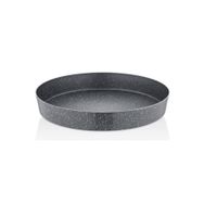 Polo Shef Gri 36 cm Granit Fırın Tepsisi