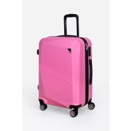 Polo Sky Elmas Model Pembe Renk Orta Boy Valiz Bavul