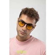 Polo55 Retro Kare Anahtar Model Turuncu Erkek Güneş Gözlüğü