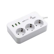 PoloSmart MP08 2 m Termal Akım Korumalı Uzatma Kablosu